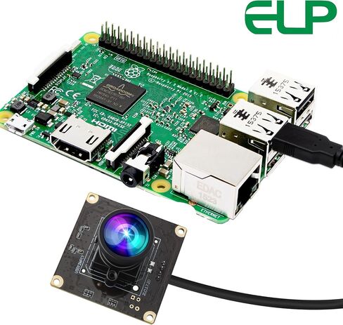 ELP 1080P 120fps USB Camera Module for Computer 11.6mp Lightburn Camera Mini UVC USB2.0 High Speed PC Camera Wide Angle USB Security Web Camera Board for Laptop (100° no Distortion Lens) in Saudi Arabia