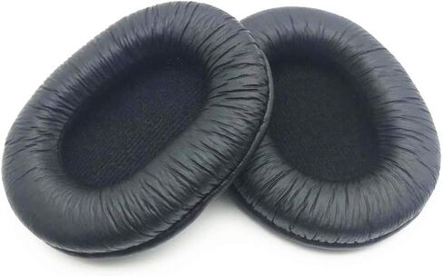 Replacement Headphone Earpads Ear Pads Cushions Compatible with Sony MDR-7506,MDR-7806,MDR-V6,MDR-CD900ST Headset (Black) in Saudi Arabia
