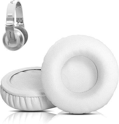 وسادة وسائد أذن بديلة متوافقة مع سماعات Pioneer HDJ-2000 HDJ-1500 HDJ-1000 HDJ2000/1500/1000 HDJ 2000 1500 1000 وسائد أذن ممتازة مع جلد بروتين أكثر نعومة/إسفنج الذاكرة in Kuwait