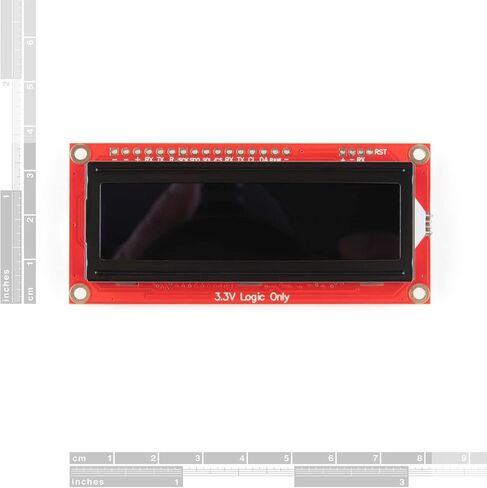 SparkFun 16x2 SerLCD - RGB Text (Qwiic) - Red/Green/Blue text on black display 3.3v logic and power in Saudi Arabia