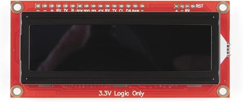 SparkFun 16x2 SerLCD - RGB Text (Qwiic) - Red/Green/Blue text on black display 3.3v logic and power in Saudi Arabia