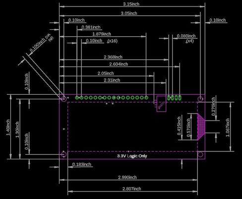 SparkFun 16x2 SerLCD - RGB Text (Qwiic) - Red/Green/Blue text on black display 3.3v logic and power in Saudi Arabia