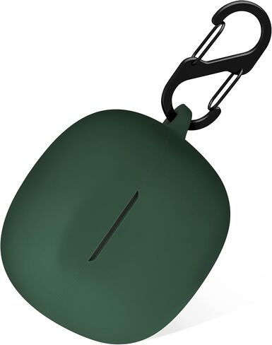 حافظة سيليكون Geiomoo لسكة Skullcandy Rail، Skullcandy Rail ANC، غطاء واقٍ مع حلقة تسلق (أزرق داكن) in Kuwait