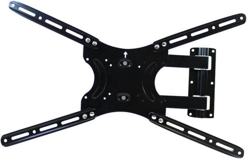 Craig CC321 Flat Adjustable Swivel and Tilting TV Wall Mount in Black | Fits TV Screens 17 in. - 60 in. | VESA Mounting Standard | Maximum Capacity of 100 lbs. | Easy Installation | in Kuwait