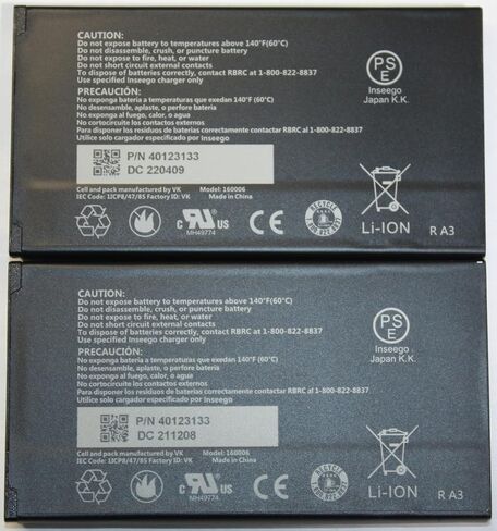 2X Original Extended Battery for INSEEGO MiFi M2000, M2100 and MiFi X Pro M3000, M3100 | 5050mAh | P/N: 40123133 in Saudi Arabia