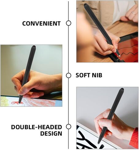 UKCOCO Stylus for Touch Screens, 2-in-1 Double-Ended Pen Handwriting Touch Screens Stylus Pens for Tablet Phones Laptops in Saudi Arabia