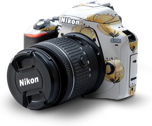 غلاف لامع لامع متوافق مع كاميرا Nikon D3500 - أبراج الهاتف الخلوي - غطاء لاصق واقٍ من الفينيل 3M ممتاز - سهل الاستخدام | صُنع في الولايات المتحدة الأمريكية بواسطة MightySkins in Saudi Arabia