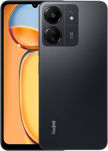 Xiaomi Redmi 13C 4G LTE (128GB + 4GB) Factory Unlocked Global ROM GSM 6.74" 50MP Triple Camera (Tello Mint & Global) + Free Fast Car Charger (Midnight Black Global ROM) in Saudi Arabia