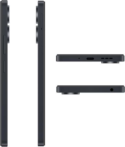 Xiaomi Redmi 13C 4G LTE (128GB + 4GB) Factory Unlocked Global ROM GSM 6.74" 50MP Triple Camera (Tello Mint & Global) + Free Fast Car Charger (Midnight Black Global ROM) in Saudi Arabia