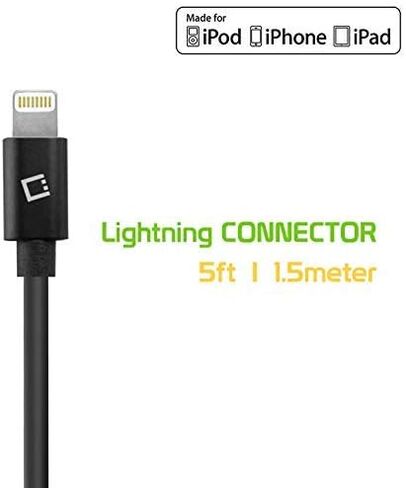 شاحن الهاتف الخليوي للمنزل والسفر متوافق مع Lightning iPhone 13 Pro Max Mini 12 11 Pro 11 Pro Max 11 Xr Xs Max Xs X SE 8 iPad Pro Air Mini 12.9 iPad Pro 10.5 iPad 9.7 iPad Air AirPods in Saudi Arabia