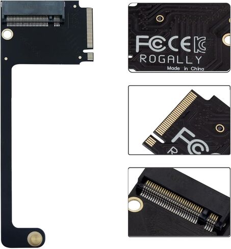 استبدال COMeap لملحقات Asus Rog Ally المحمولة، بطاقة لوحة توسيع محول NVME M.2 NGFF M-Key، تحويل 2230 إلى 2280 SSD بطاقة تحويل القرص الصلب مع PCIE 4.0 3.0 نوع طويل من الإصبع الذهبي in Kuwait
