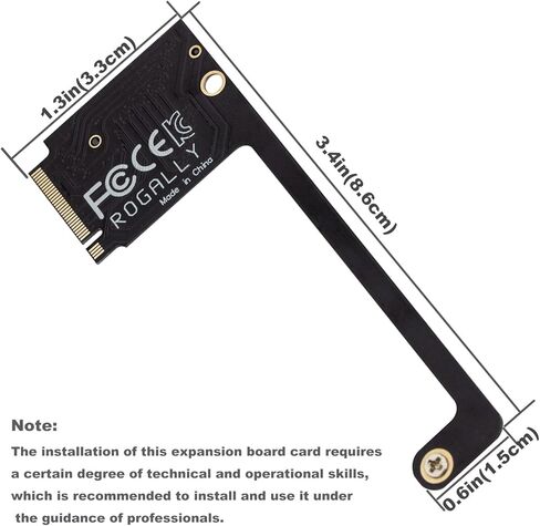 استبدال COMeap لملحقات Asus Rog Ally المحمولة، بطاقة لوحة توسيع محول NVME M.2 NGFF M-Key، تحويل 2230 إلى 2280 SSD بطاقة تحويل القرص الصلب مع PCIE 4.0 3.0 نوع طويل من الإصبع الذهبي in Kuwait