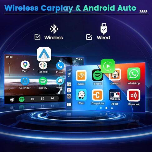 4+64GB for Nissan Altima 2008-2012 Android Car Radio with Wireless Apple Carplay Android Auto, Hikity 9'' Touch Screen Stereo 4G WiFi, GPS, Bluetooth 5.0, AM/FM/RDS, EQ DSP, Backup Camera MIC, Black in Saudi Arabia