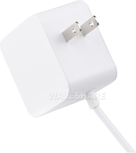 Official 27W USB Type-C Power Supply for Raspberry Pi 5 Output 5.1V/5A, 9V/3A, 12V/2.25A, 15V/1.8A 1.2m Cable Length in Saudi Arabia