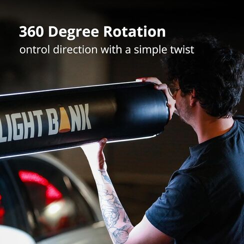 Mito Air Inflation Tube Modifier for Monolights, Universal strap Mount,4ft Ultra Soft Light Diffusion Air Tube, pocket-sized light tube softbox in Saudi Arabia