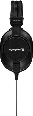 سماعات رأس Beyerdynamic DT 252 80 Ohm خفيفة الوزن أحادية الأذن ومغلقة لتطبيقات البث مع كابل تمديد سماعة الرأس، (6) روابط كابل، ومجموعة تنظيف سماعات الرأس 6AVE in Saudi Arabia