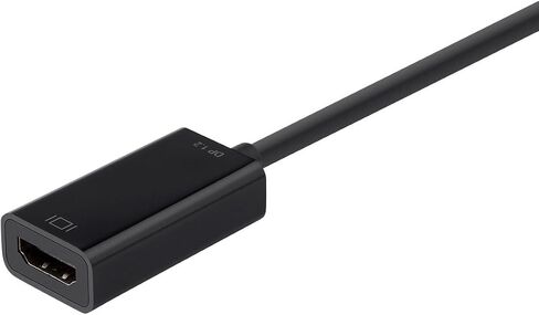 محول Monoprice Mini DisplayPort 1.2a / Thunderbolt إلى 4K HDMI - سلبي، دقة تصل إلى 4K (3840x2160p) عند 30 هرتز، أسود in Saudi Arabia
