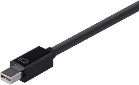 محول Monoprice Mini DisplayPort 1.2a / Thunderbolt إلى 4K HDMI - سلبي، دقة تصل إلى 4K (3840x2160p) عند 30 هرتز، أسود in Saudi Arabia