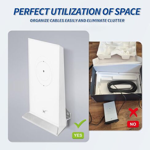 حامل جداري لجهاز التوجيه Starlink، حامل جداري لجهاز التوجيه من الألومنيوم لجهاز التوجيه Starlink V2 Mesh Wifi in Kuwait