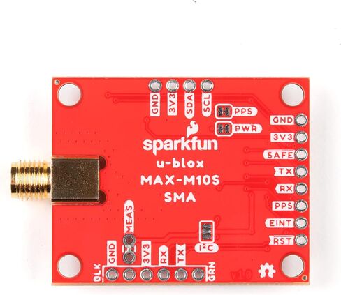 جهاز استقبال SparkFun GNSS - وحدة MAX-M10S 3.3 فولت VCC وI/O أبعاد اللوحة القابلة للتكوين: 1.74 بوصة × 1.20 بوصة in Saudi Arabia