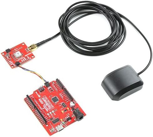 جهاز استقبال SparkFun GNSS - وحدة MAX-M10S 3.3 فولت VCC وI/O أبعاد اللوحة القابلة للتكوين: 1.74 بوصة × 1.20 بوصة in Saudi Arabia