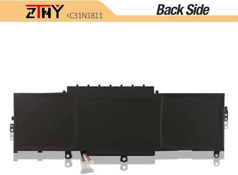 ZTHY 50Wh C31N1811 Laptop Battery Replacement for Asus ZenBook 14 UX433F UX433FA UX433FN RX433F RX433FA RX433FN BX433F BX433FN U4300F U4300FA U4300FN Deluxe13 14 UX433FA-DH74 UX433FA-A6061T A5085T in Saudi Arabia