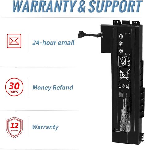 بطارية كمبيوتر محمول 90Wh VV09XL لسلسلة محطات العمل المحمولة HP ZBook 15 G3 G4 متوافقة مع HSTNN-DB7D HSTNN-C87C VV09090XL 808398-2B1 808398-2C1 808452-001 808452-002 بطارية ليثيوم أيون 11.4 فولت 7895 مللي أمبير في الساعة in Saudi Arabia