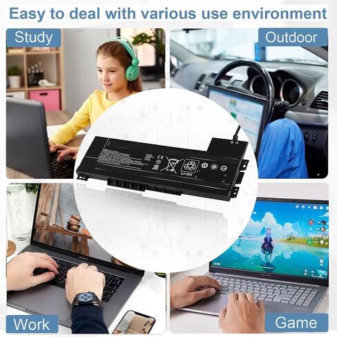 بطارية كمبيوتر محمول 90Wh VV09XL لسلسلة محطات العمل المحمولة HP ZBook 15 G3 G4 متوافقة مع HSTNN-DB7D HSTNN-C87C VV09090XL 808398-2B1 808398-2C1 808452-001 808452-002 بطارية ليثيوم أيون 11.4 فولت 7895 مللي أمبير في الساعة in Saudi Arabia
