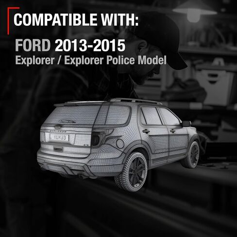 كاميرا احتياطية للرؤية الخلفية - متوافقة مع 2013-2015 Ford Explorer - استبدال كاميرا مساعدة الوقوف العكسي - OEM EB5Z-19G490-A، 590-420 in Saudi Arabia