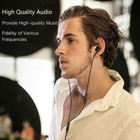 Wired Earbuds in-Ear Headphones, Earphones with Microphone, Noise Isolation Corded for 3.5mm Jack Ear Buds for iPhone/iPad/Android/Computer and Other 3.5mm Jack Devices in Saudi Arabia