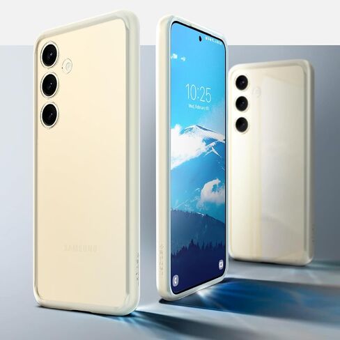 Spigen Ultra Hybrid مصمم لحافظة Galaxy S24 (2024) [مضادة للاصفرار]، [حماية من الدرجة العسكرية] - شفاف كريستالي in Saudi Arabia