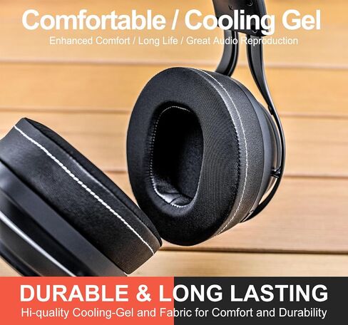 وسائد أذن بديلة متوافقة مع سماعة LS35X LS50X LS31 LS41 من LTYIVABHTTW I تحسين المتانة والصوت (نسيج جل التبريد الهجين) in Kuwait