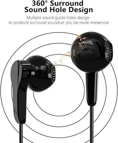 USB C Headphones, Headphones with USB-C Plug, Wired Ear Buds with Built-in Remote to Phone Calls Volume and Control Music, Design for iPhone15 Series, iPad, Laptop and Many Other USB C Devices in Saudi Arabia