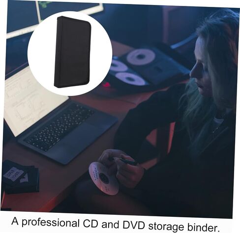 LIFKOME Cd Bag Car Stands Holder Case Holder Pouch Disc Storage Bag Disc Storage Case Dvd Storage Wallet Car Cd Case Cd Storage Case Cd Storage Bag Oxford Cloth Organizer High Capacity in Saudi Arabia