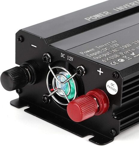 Dc to Ac Inverter-Dc to Ac Inverter - Power Inverter 12V DC to 110V AC-6000W AC Car Converter USB Charger Adapter with LCD Display for RV Trucks Boats and Emergency in Saudi Arabia