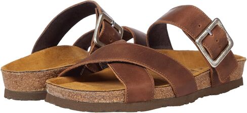NAOT Footwear Women's Chicago Sandal Saddle Brown Leather 40 in Saudi Arabia