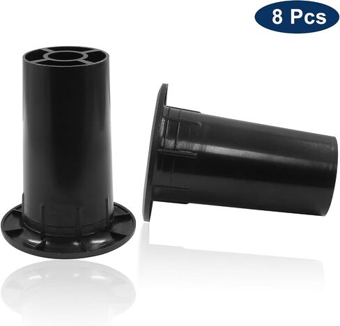 uvbws 8 Pcs Speaker Port Tube 1.38 Inch x 3.15 Inch Bass Reflex Tube for Speaker Cabinet(Black) in Saudi Arabia