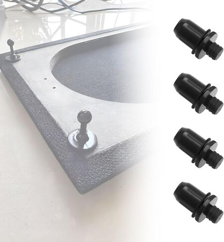 24pcs Audio Grille Clips Speaker Assembly Accessory Male and Female Clips for Speaker Grille and Cabinet Fixing with 12 Each of Male Female Clips in Saudi Arabia