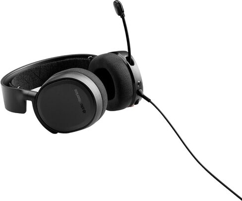 SteelSeries Arctis 3 - All-Platform Gaming Headset for PC - PlayStation 5 and PS4, Xbox One, Nintendo Switch, VR, Android and iOS - Black in Saudi Arabia