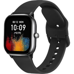أساور Meliya لـ Amazfit GTS 4 / GTS 4 Mini / GTR Mini / GTS 3 / GTS 2 / GTS 2e / GTS 2 mini / GTS، حزام ساعة بديل رياضي من السيليكون الناعم سريع الإصدار 20 مم لـ Amazfit Bip 3 / Bip 3 Pro / Bip U Pro / Bip / Bip Lite / Bip S / Bip S lite / Bip U Smar in Kuwait