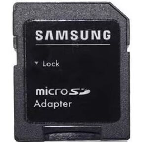 Fookoo 128GB Micro SD Card + SD SDHC Memory Card Adapter, Black