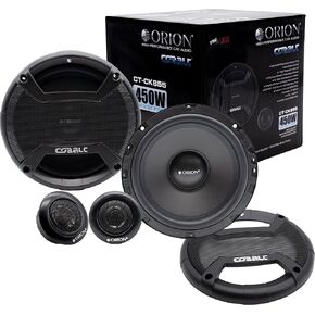 ORION Cobalt CT-CK655 6.5" 450 Watts 2-Way Car Speaker, Set of 2 Speakers Kit Include Tweeters