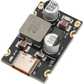 Tangxi PD65W Fast Charging Module, 5V3A 9V3A 12V3A 20V3.25A to USB C PD3.1 QC3.0 Charging Circuit Board for Phone Fast Charging