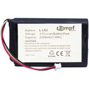 2000mAh NTA2253 L-LB2 190247-1000 190247-B000 Battery Replacement Compatible with Logitech MX1000 MX-1000 M-RAG97 Laser Cordless Mouse