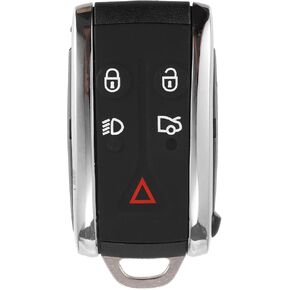 X AUTOHAUX 315MHz ذكي القرب دخول بدون مفتاح عن بعد مفتاح فوب لجاكوار XK 2014-1015 لجاكوار XKR 2007-2014 لجاكوار XF 2009-2013 لجاكوار XK8 2007-2010 5 أزرار مع مفتاح الباب