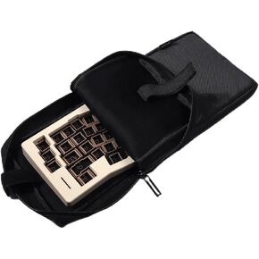 Sumgsn Computer Keyboard Storage Bag, Soft Travel Carrying Bag for 60/64/68 Keys Mechanical Keyboard, Waterproof and Shockproof Keyboard Protective Bag (small)