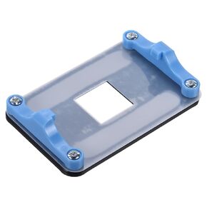 MECCANIXITY AM5 Backplane CPU Cooling Bracket Heatsink Bracket Durable Fan Cooling Mounting Plate Blue Black for AM5 Motherboard Socket with 4 Screws