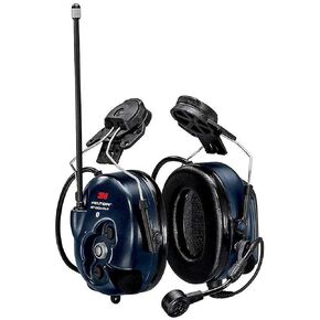 3M PELTOR WS LiteCom PRO III Headset, Neckband, Professional Grade Durability, Wireless Two-Way Communication Radio, Bluetooth, Boom Microphone, Navy Blue, MT73H7B4D10NA
