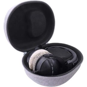 حافظة حمل صلبة بديلة من Aenllosi لسماعات Beyerdynamic DT PRO 770 32/80/250 Ohm فوق الأذن (أسود)