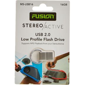 Garmin MS-USB16G, Fusion, Micro USB Drive, 16GB (010-12519-30), Black